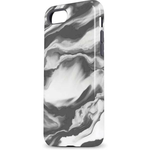 Grey Marble Ink iPhone 8 Pro Case