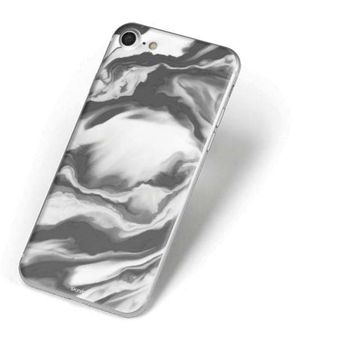 Grey Marble Ink iPhone 8 Skin