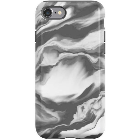 Grey Marble Ink iPhone SE (2nd & 3rd Gen) Pro Case