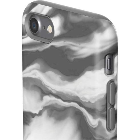 Grey Marble Ink iPhone SE (2nd & 3rd Gen) Pro Case