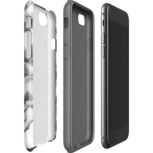 Grey Marble Ink iPhone SE (2nd & 3rd Gen) Pro Case