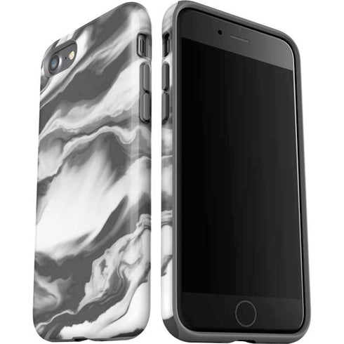Grey Marble Ink iPhone SE (2nd & 3rd Gen) Pro Case