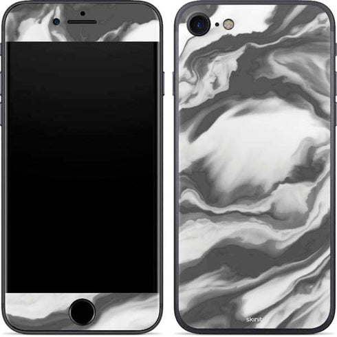 Grey Marble Ink iPhone SE (2nd & 3rd Gen) Skin