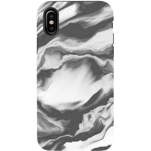 Grey Marble Ink iPhone X Pro Case