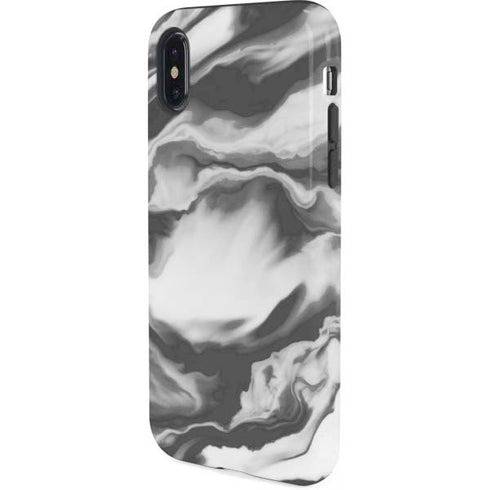 Grey Marble Ink iPhone X Pro Case