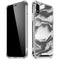 Grey Marble Ink iPhone XR Clear Case