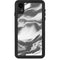 Grey Marble Ink iPhone XR Waterproof Case