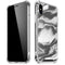Grey Marble Ink iPhone XS Max Clear Case
