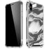 Grey Marble Ink iPhone XS Max Clear Case