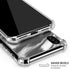 Grey Marble Ink iPhone XS Max Clear Case