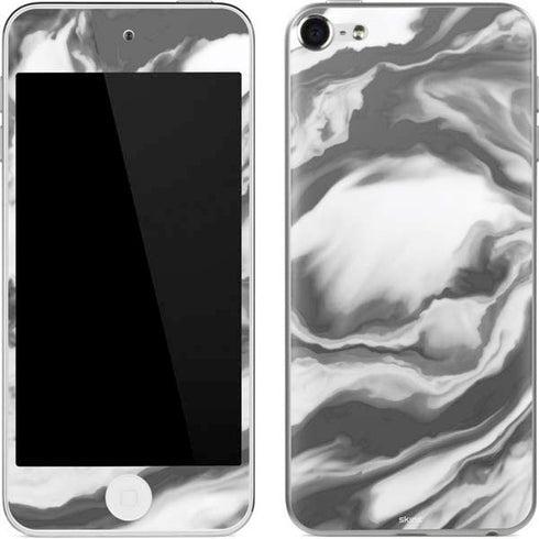 Grey Marble Ink Apple iPod Skin