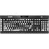Grey Marble Ink K95 RGB PLATINUM Mechanical Gaming Keyboard Skin