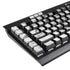 Grey Marble Ink K95 RGB PLATINUM Mechanical Gaming Keyboard Skin