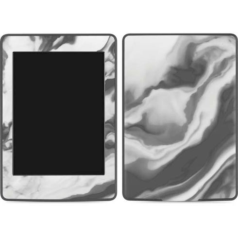 Grey Marble Ink Amazon Kindle Skin