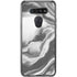 Grey Marble Ink LG K51/Q51 Clear Case