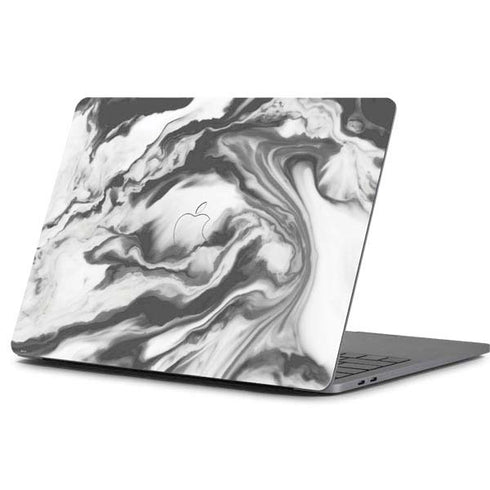 Grey Marble Ink Apple MacBook Pro 13-inch Skin