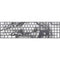 Grey Marble Ink Magic Keyboard with Numeric Keypad Skin