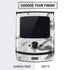 Grey Marble Ink Motorola RAZR Skin