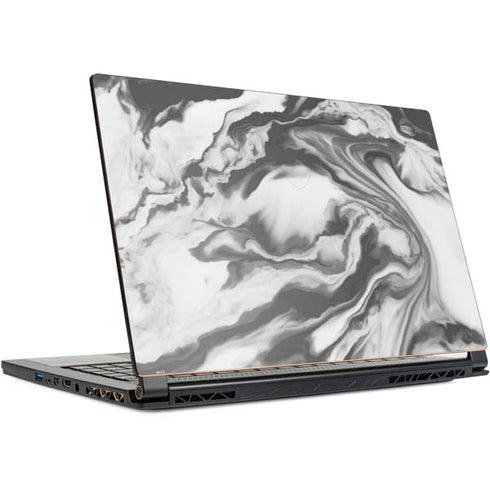Grey Marble Ink MSI GS65 Stealth Laptop Skin