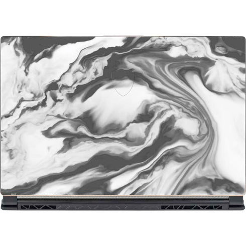 Grey Marble Ink MSI GS65 Stealth Laptop Skin