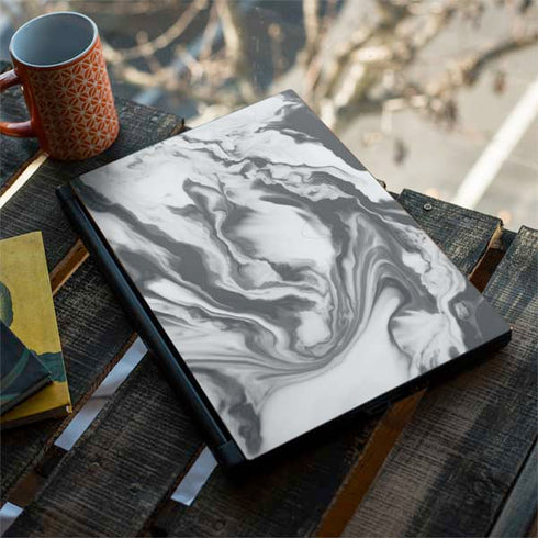 Grey Marble Ink MSI GS65 Stealth Laptop Skin