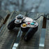 Grey Marble Ink Nintendo GameCube Controller Skin