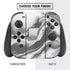 Grey Marble Ink Nintendo Switch Bundle Skin