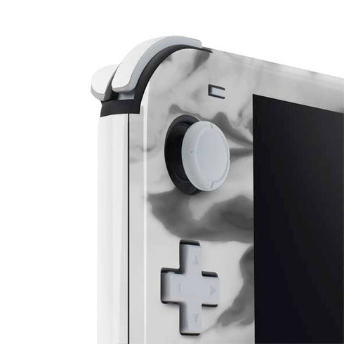 Grey Marble Ink Nintendo Switch Lite Skin