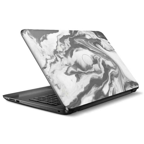 Grey Marble Ink HP Notebook Skin