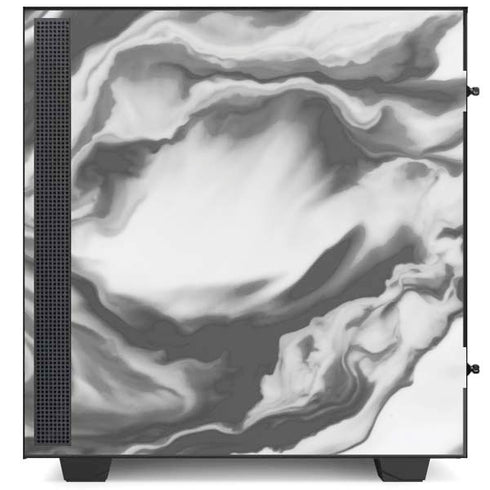 Grey Marble Ink NZXT H510 Compact ATX Mid-Tower Case Skin