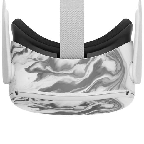 Grey Marble Ink Oculus Quest 2 Skin