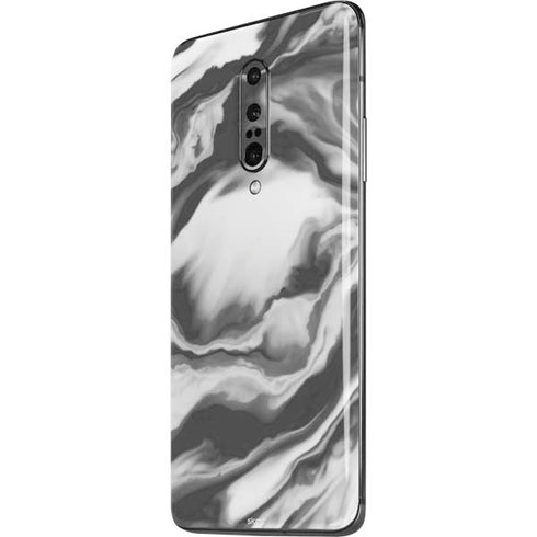 Grey Marble Ink OnePlus 7 Pro Skin