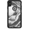 Grey Marble Ink Otterbox Commuter iPhone Skin