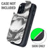 Grey Marble Ink Otterbox Defender iPhone Skin