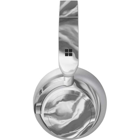 Grey Marble Ink Surface Headphones Skin