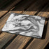 Grey Marble Ink Surface Pro 6 Skin