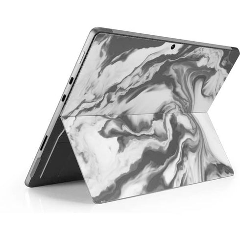 Grey Marble Ink Surface Pro 8 Skin