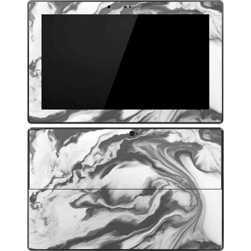 Grey Marble Ink Surface Pro Tablet Skin