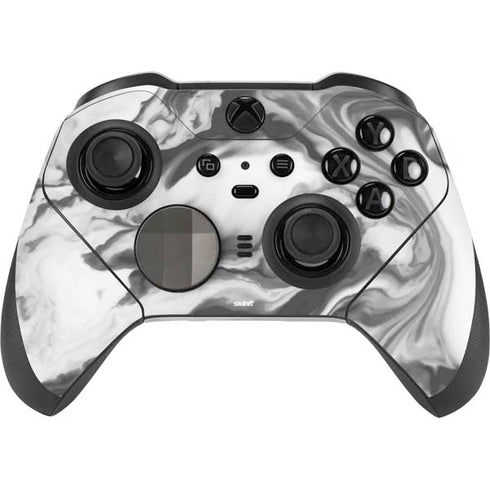 Grey Marble Ink Xbox Elite Wireless Controller Series 2 Skin