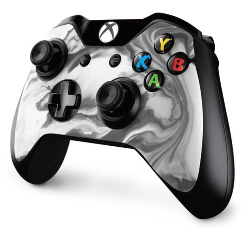 Grey Marble Ink Xbox One Controller Skin