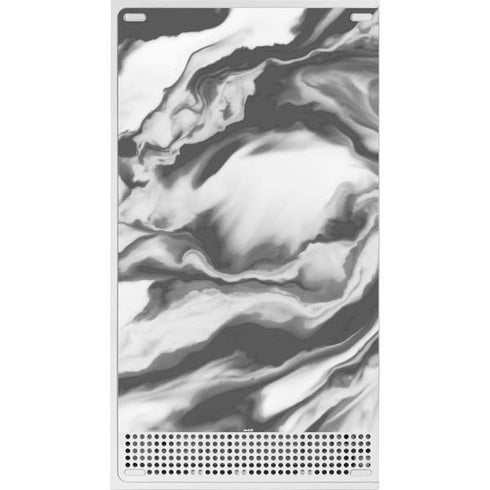 Grey Marble Ink Xbox Series S Bundle Skin