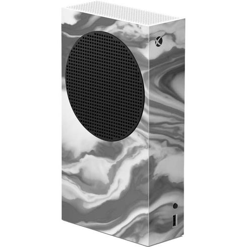 Grey Marble Ink Xbox Series S Console Skin