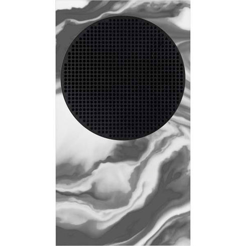 Grey Marble Ink Xbox Series S Console Skin