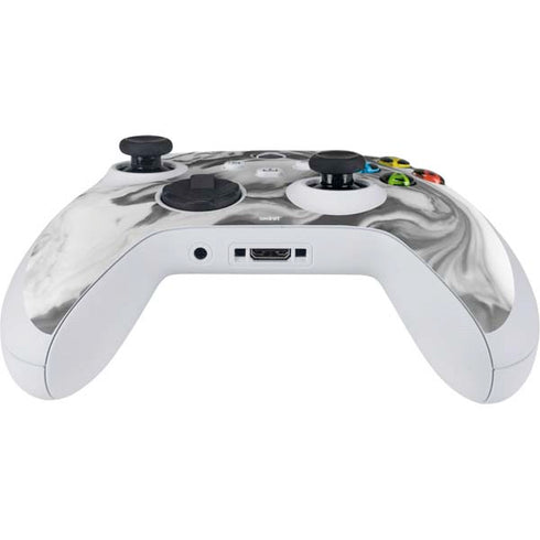 Grey Marble Ink Xbox Series S Controller Skin