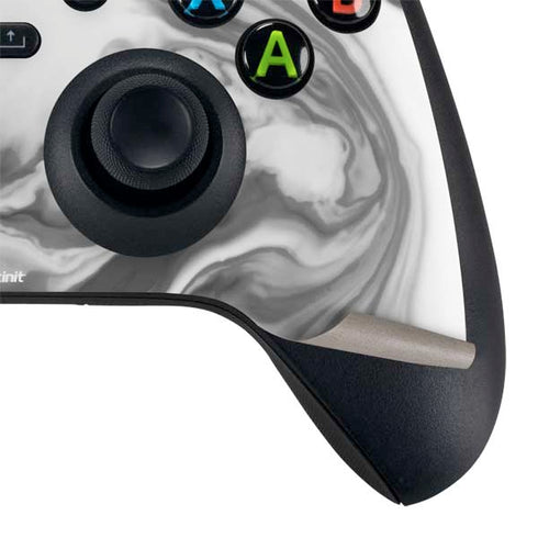 Grey Marble Ink Xbox Series X Controller Skin