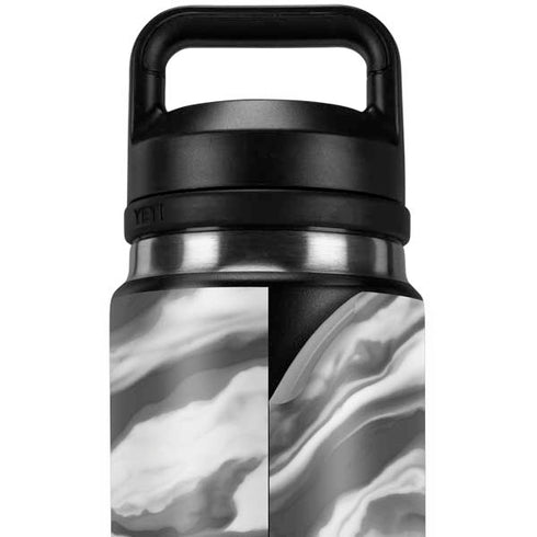 Grey Marble Ink YETI Rambler 26oz Bottle Skin