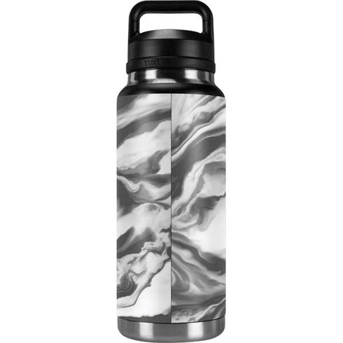 Grey Marble Ink YETI Rambler 36oz Bottle Skin