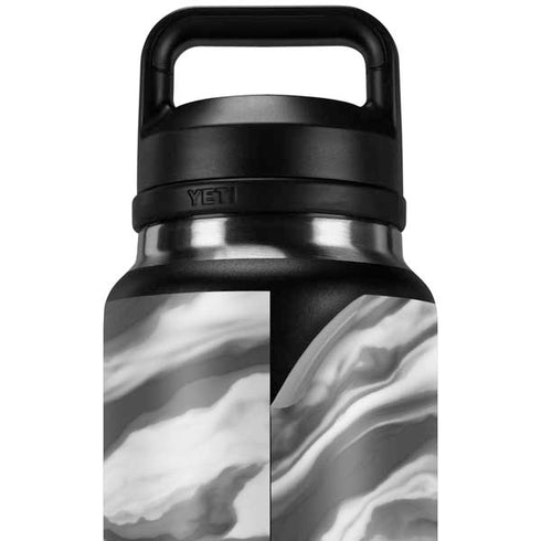 Grey Marble Ink YETI Rambler 36oz Bottle Skin