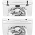 Grey Marble Ink YETI Tundra 65 Hard Cooler Skin