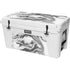 Grey Marble Ink YETI Tundra 75 Hard Cooler Skin